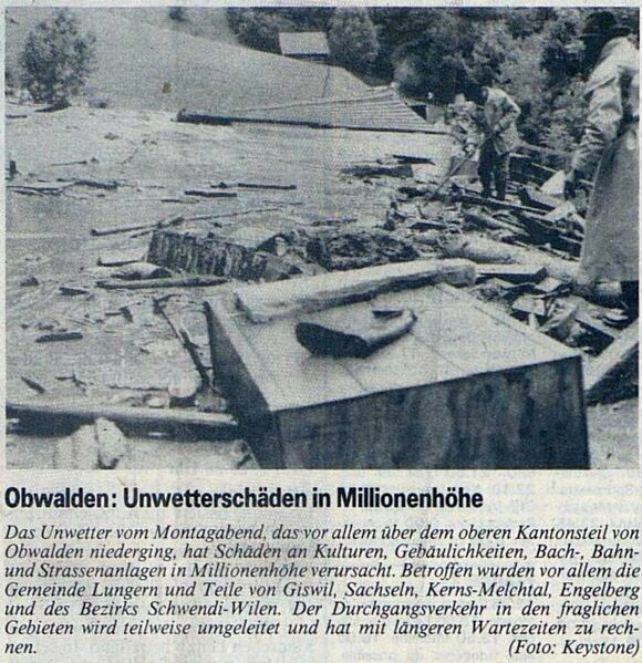Datei:19860623 01 Flood Lungern OW Freiburger Nachrichten 25.06.86.jpg