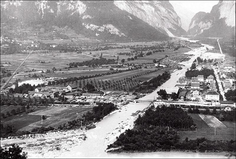 Datei:19100614 01 Flood Zentral- und Ostschweiz 11Landquart.jpg