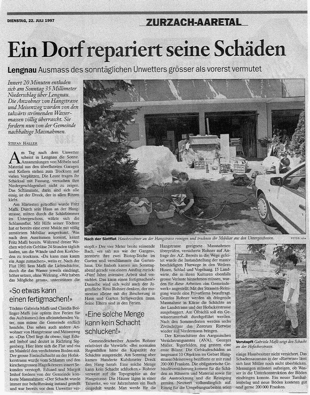 19970720 01 Sturzflut Lengnau AG Zeitungsbericht1.jpg