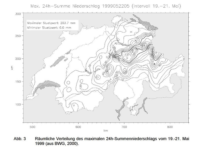 Datei:19990521 01 Starkregen und Hochwasser Nordschweiz Regensummenkarte.jpg