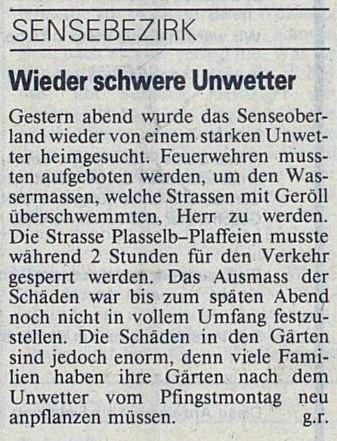 Datei:19850604 01 Flood Plaffeien FR Freiburger Nachrichten 05.06.85.jpg