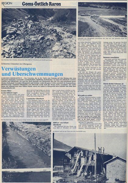Datei:19800803 01 Flood Ulrichen VS Walliser Volksfreund 05.08.1980.jpg