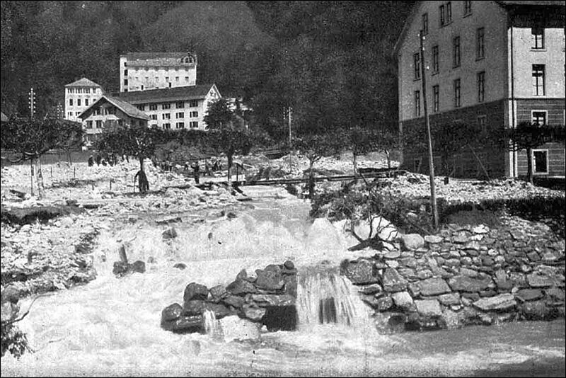 Datei:19100614 01 Flood Zentral- und Ostschweiz 02Brummbach.jpg